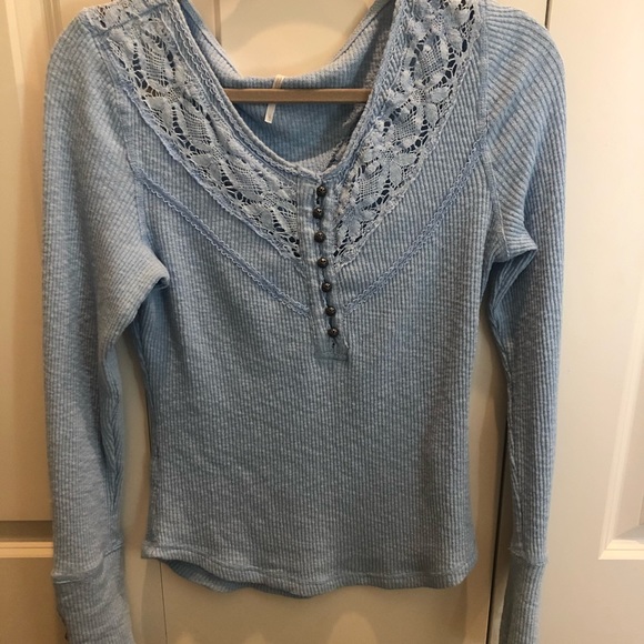 Free people lace Henley - Picture 4 of 13